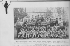 Emmet High School Football Team. Fall 1935.