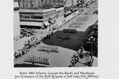 38th Infantry Marching through Salt Lake City, Utah, June 16, 1939