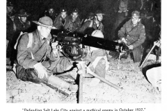 Soldiers with a Browning M1917 Machine Gun